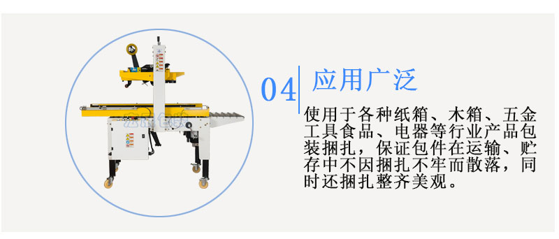 自動封箱機MH-FJ-1AWE應用